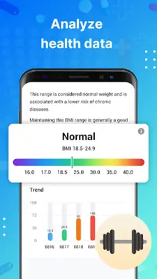 Blood Pressure Tracker android App screenshot 2